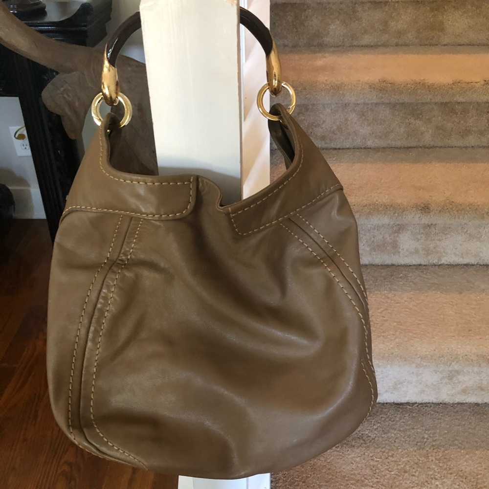 Jimmy Choo leather handbag